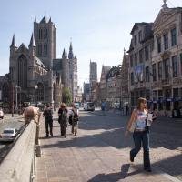 Gent met kathedraal